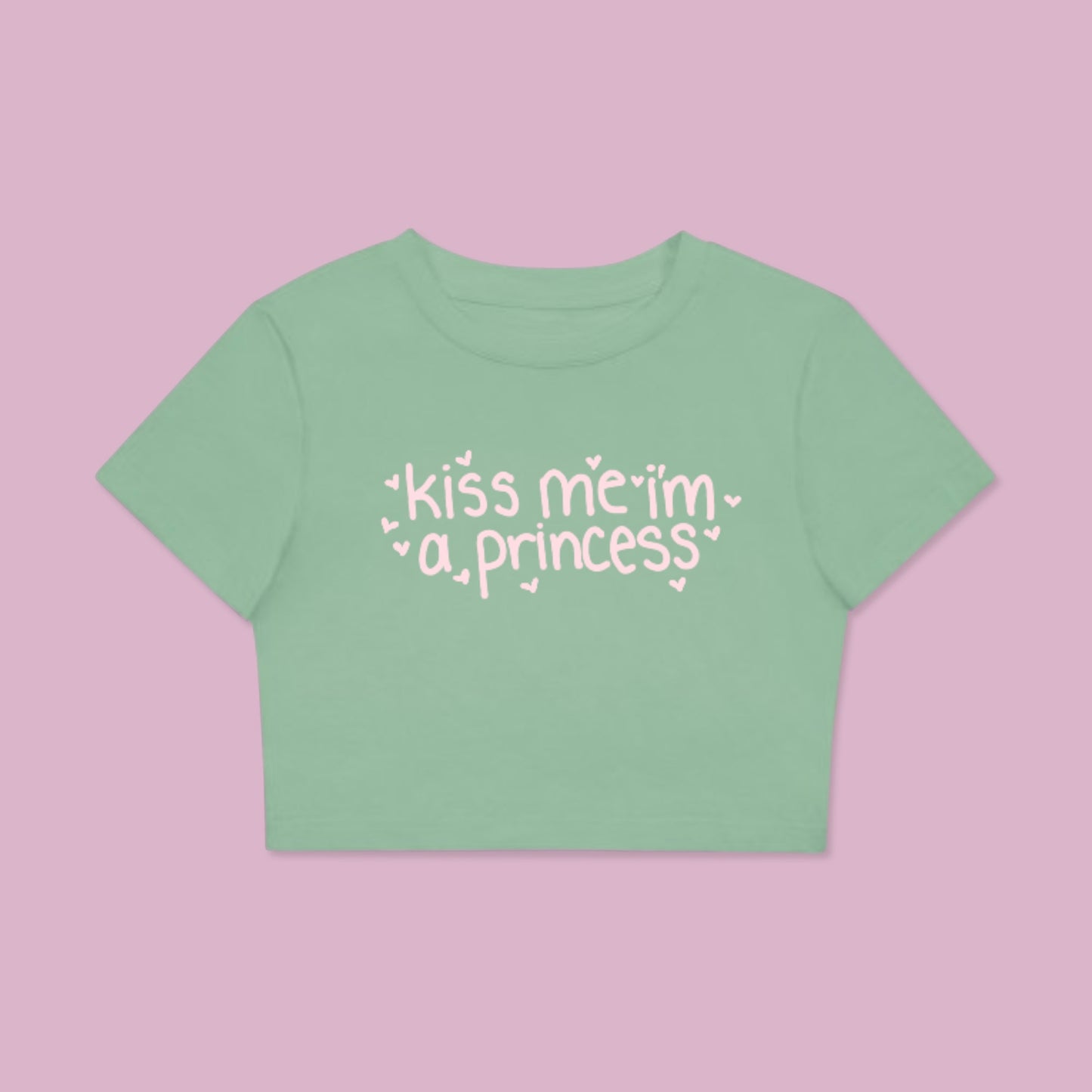 kiss me i’m a princess baby tee