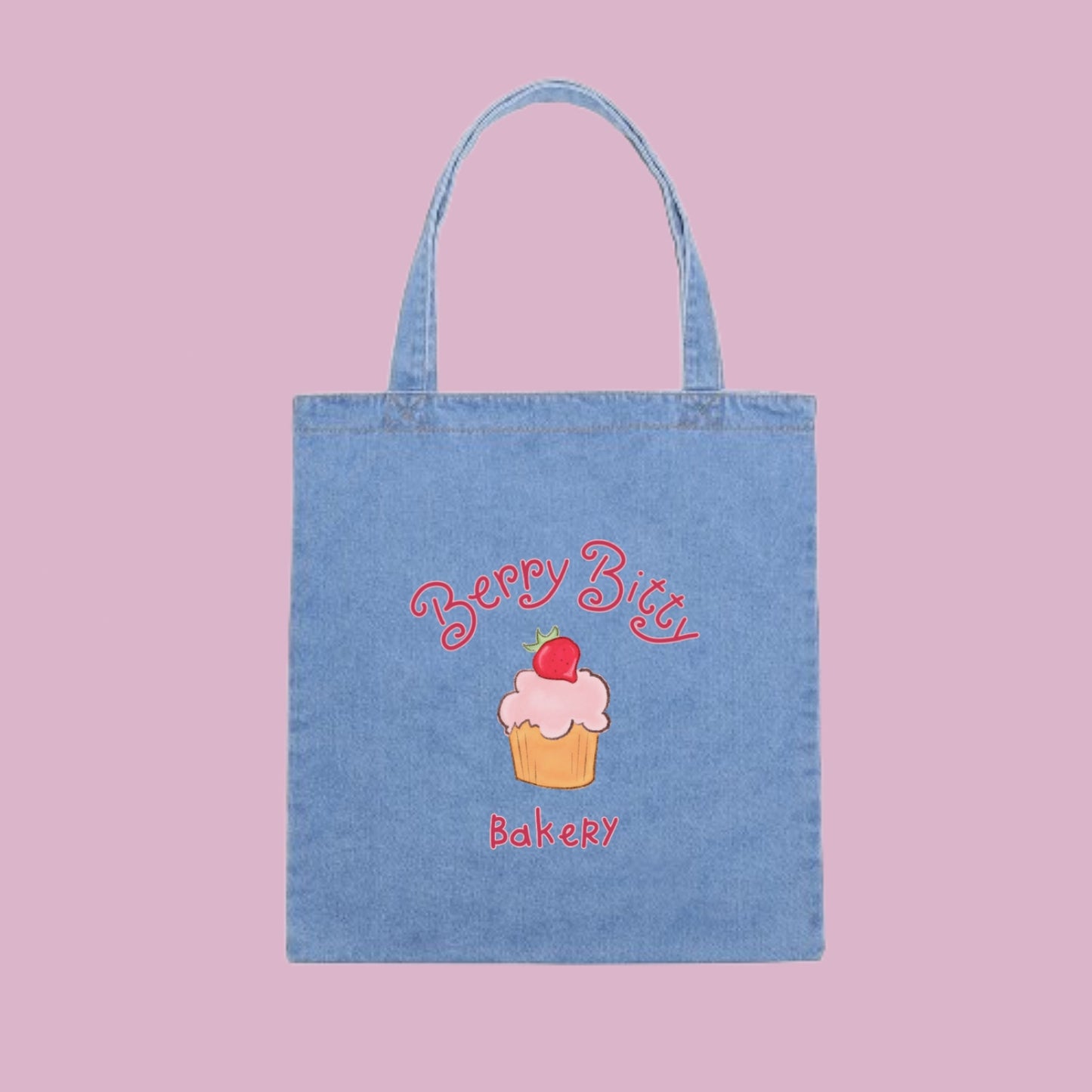 berry bitty tote bag